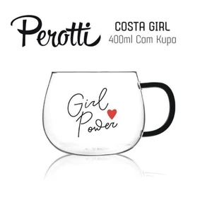 Aknur - Costa  400 ml Cam Kupa Bardak