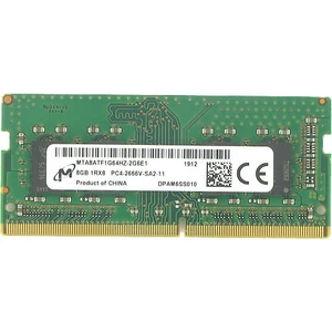 Mikron MTA8ATF1G64HZ-2G3E1 8 GB (1X8GB) 2400MHZ Ddr4 Ecc Sodımm 260 Pim CL17