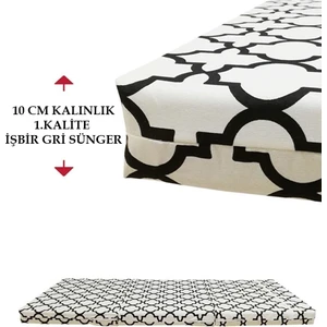 Vip Home Concept Katlanır Yer Yatağı (8 cm Kalın)Sünger Yatak 80X180 Alaçatı 8 cm