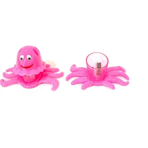 Hazneli Sevimli Ahtapot Kalemtraş  Pembe