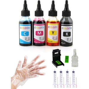 Hp Deskjet Plus 4120 Uyumlu Kartuş Dolum SETI(4X100 ml )