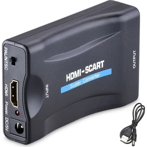 2164 HDMI To Scart Av Video Tv Çevirici Dönüştürücü Adaptör Tüplü Tv