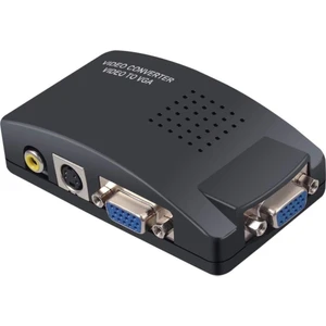 Av Rca To VGA Video Çevirici Dönüştürücü Adaptör