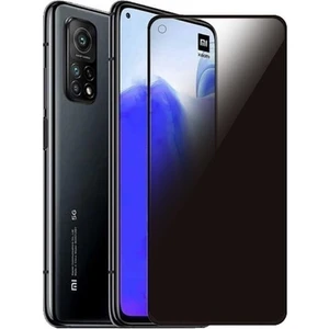 Efnanstore Xiaomi Mi 10T/10 T Pro 5D Privacy Hayalet Temperli Cam Ekran Koruyucu