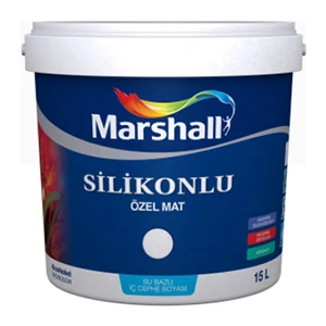 Silikonlu Özel Mat Su Bazlı Silinebilir Iç Cephe Boyası Tütsü 15 Lt