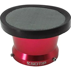 Motosiklet Modifiye Hava Filtresi Rüzgar Fincanı 50MM Için 21/22/26/28 / 30MM Pwk Kırmızı (Yurt Dışından)