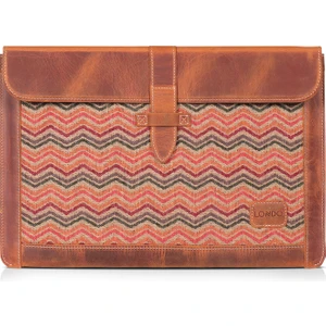 Hakiki Deri ve Dokuma Kumaş Macbook Pro 15-16 Inc - Camel