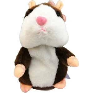 1st Try Akıllı Nod, Elektrikli Küçük Hamster Oyuncakları ile Konuşmak Için 15CM
