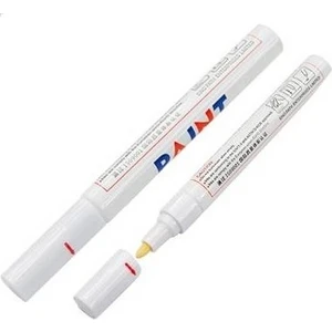 Lastik Boyama Yazma Kalemi Beyaz