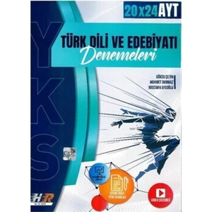 Hız ve Renk Yayınları AYT Türk Dili ve Edebiyatı 20 x 24 Denemeleri