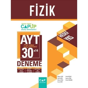 Çap Yayınları AYT Fizik 30 x 14 Up Deneme