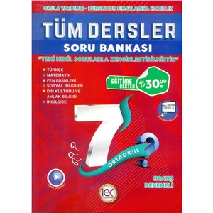 İlk Önce Yayıncılık 7. Sınıf Tüm Dersler Soru Bankası