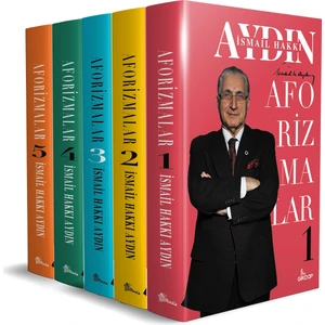 Aforizmalar (5 Kitap Set) - İsmail Hakkı Aydın