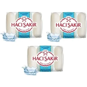 Hacı Şakir Güzellik Sabunu Klasik Okyanus Serinliği 4 x 70 gr x 3'lü