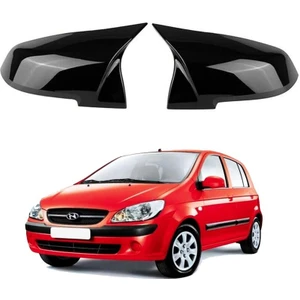 Hyundai Getz Araca Özel Batman Yarasa Ayna Kapağı Pianoblack