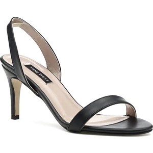 Nine West Punamı 2fx Siyah Kadın Topuklu Sandalet