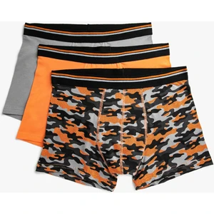 Pamuklu Erkek 3'lü Boxer Seti