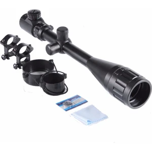 Tr-Nikula 6-24X50 Aoe Tüfek Dürbünü Çift Işık Kırmızı,yeşil Kaynaklı Zoomlu
