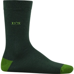 D'S Damat Erkek Pamuk Çorap Renkli Yeşil