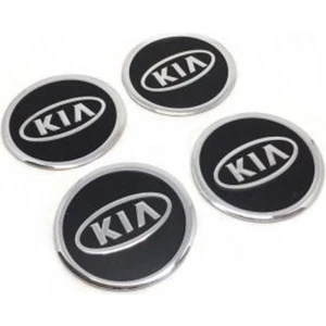 Kia Jant Göbeği Göbek Arması Sticker 4'lü Set