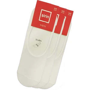 6'lı Paket Erkek Suba - Babet Çorap -7020 6 Adet Beyaz