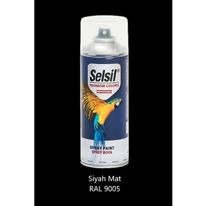 Sprey Boya Mat Siyah 400 ml