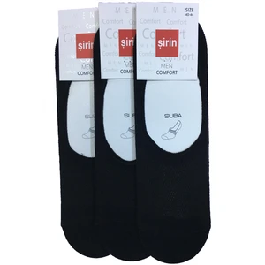 6'lı Paket Erkek Suba - Babet Çorap -7020 6 Adet Siyah