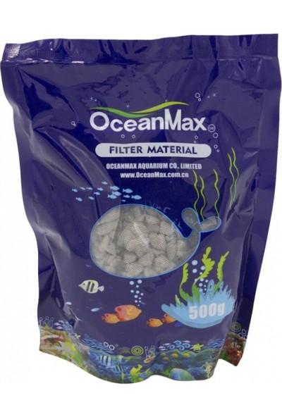 Ocean Max 201239-OCEANMAX Zeolite Su Berraklaştırıcı 6-8 mm 500 Gram