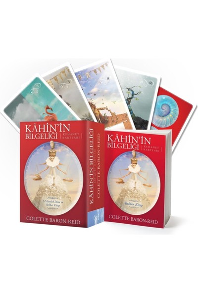Kahin'in Bilgeliği - Kehanet Kartları: 52 Kartlık Deste ve Rehber Kitap.