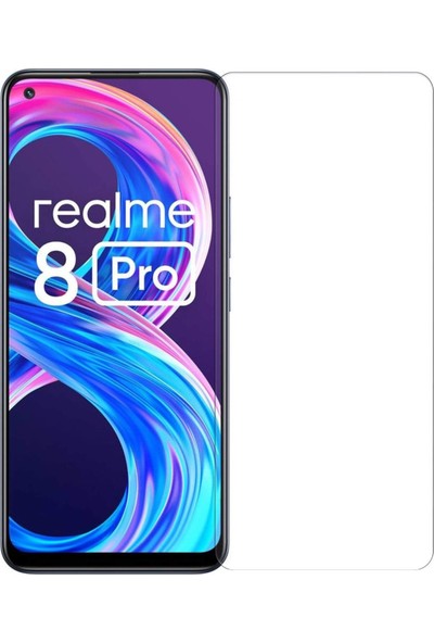 Arazon Realme 8 Pro  Esnek Nano Cam Ekran Koruyucu