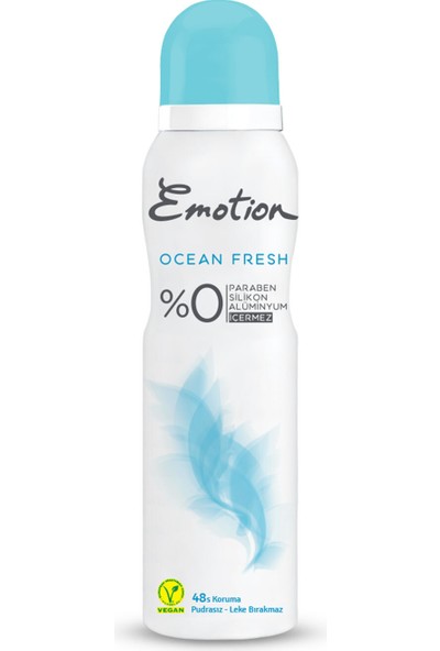 Emotion Ocean Fresh Edt Parfüm 50 ml & Roll On 50 ml & Deodorant 150 ml