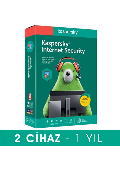 Internet Security 2022 - 2 Cihaz 1 Yıl - Online Teslimat