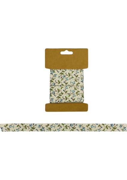 Pamuk Şerit Kurdele Koton Kurdele 1,5 cm 4,5 mt