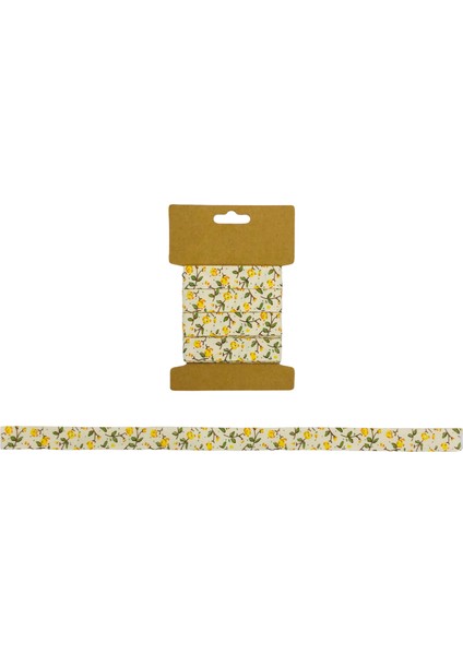 Pamuk Şerit Kurdele Koton Kurdele 1,5 cm 4,5 mt