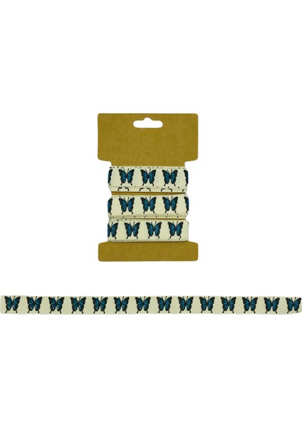 Pamuk Şerit Kurdele Koton Kurdele 1,5 cm 4,5 mt