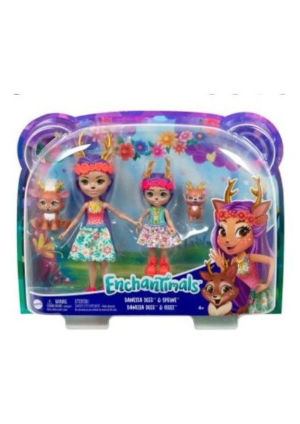 Enchantimals Kız Kardeşler Danessa & Danetta HCF79 HCF80 Lisanslı Ürün