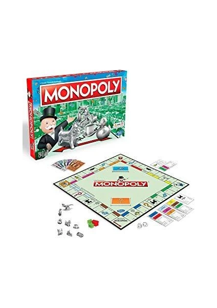 Monopoly Emlak Ticaret Oyunu C1009 Lisanslı Ürün