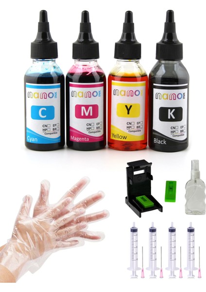 Canon Mp 280 Uyumlu Kartuş Dolum Seti ( 4X100ML )Pg 5110 - 511