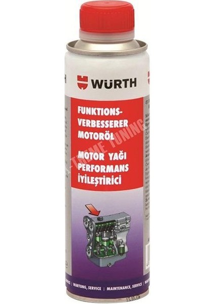 Motor Yağ Performans 300MLWÜRTH Marka