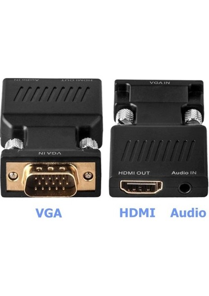 2170 VGA To HDMI Çevirici Dönüştürücü