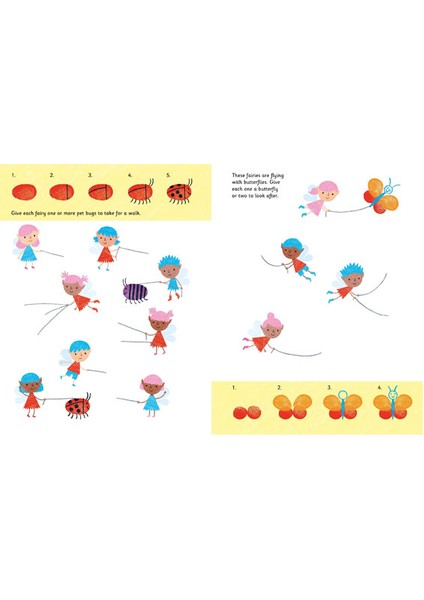 Fingerprint Activities Unicorns And Fairies Usborne