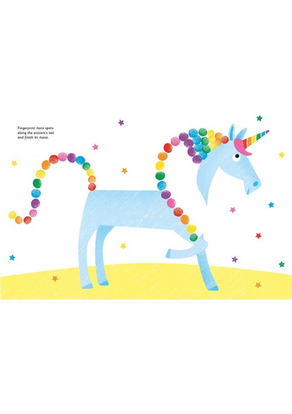 Fingerprint Activities Unicorns And Fairies Usborne
