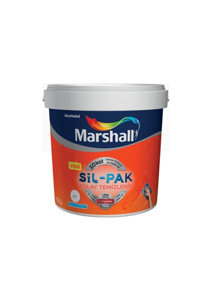Sil-Pak Iç Cephe Boyası Papaya 2,5 Lt