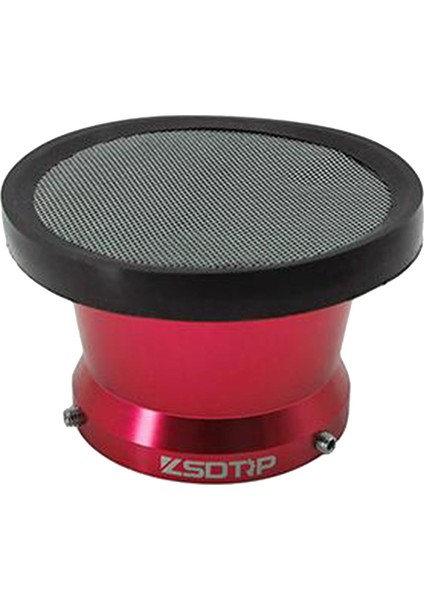 Motosiklet Modifiye Hava Filtresi Rüzgar Fincanı 50MM Için 21/22/26/28 / 30MM Pwk Kırmızı (Yurt Dışından)