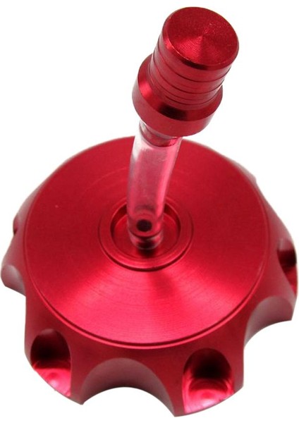 Cnc Gaz Yakıt Tankı Havalandırma Havalandırma Kir Çukur Bisiklet 110 125 140CC Kırmızı (Yurt Dışından)
