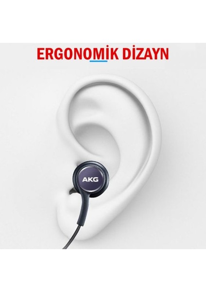 Akg EO-IG955 Type-C Kulak Içi Kulaklık-Siyah