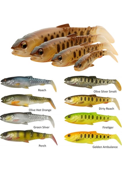 Craft Cannibal Paddletail 12,5 cm 20 gr Silikon Yem