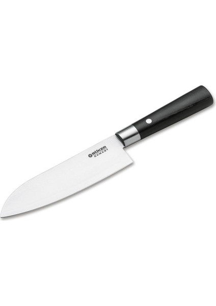 Damascus Black Santoku Bıçak