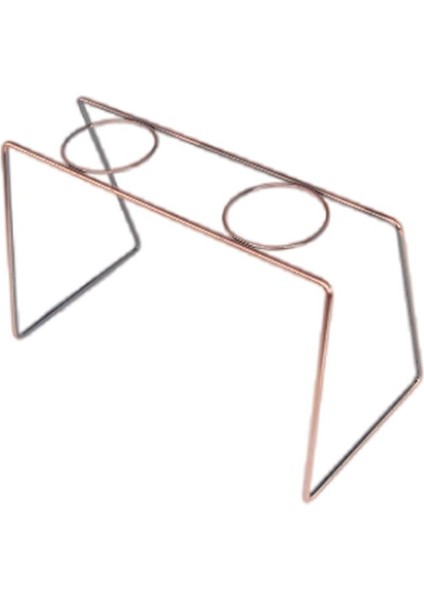 Dayanıklı Kahve Damalayıcı Standı Filtre Kupası Tutucu Damla Kupası Braketi Cafe Iki Delik Bronz (Yurt Dışından) fiyatları