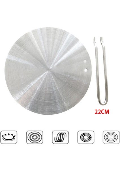 Adaptör Paslanmaz Çelik Katlanabilir Dönüştürücü Isı Plakası Mutfak Evi Için 22 cm (Yurt Dışından) fırsatları